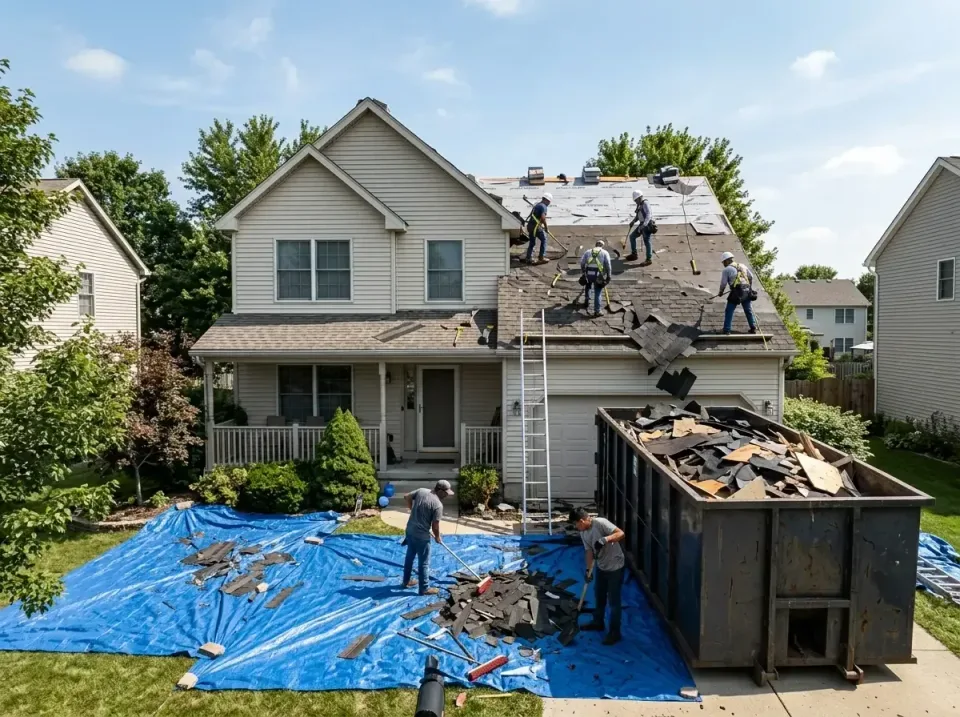 roof-replacement-debris-remova-004 — frequently asked questions, Cheapest Dumpster Rentals in Exeter, CA